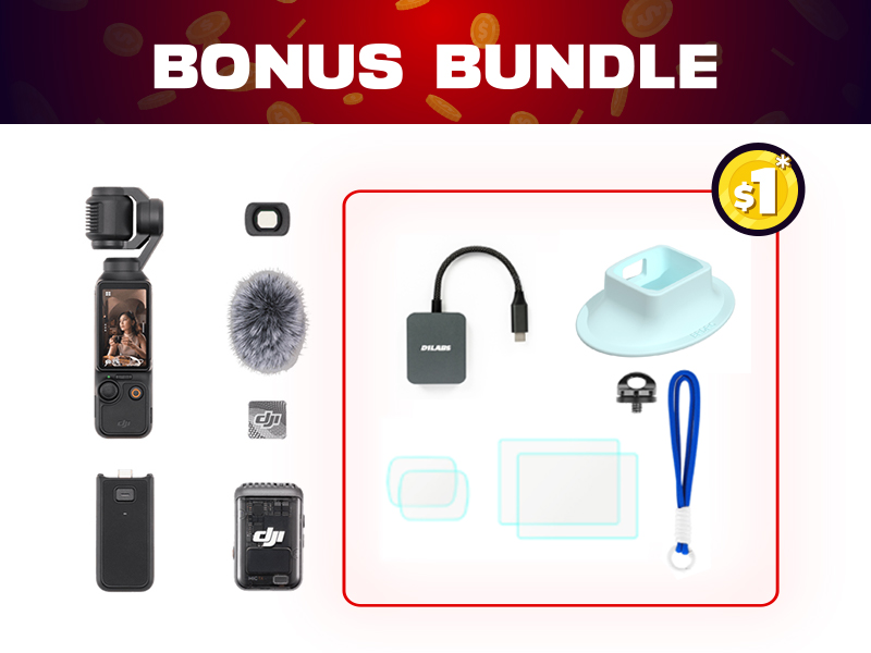 Osmo Pocket 3 Creator Combo + $1 Bonus Bundle